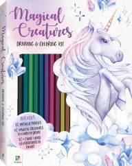 Title: Magical Creatures Drawing and Coloring Kit (US Ed), Author: Hinkler