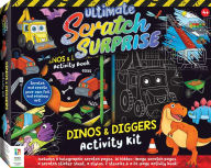Title: Ultimate Scratch Surprise Dinos & Diggers Activity Kit, Author: Hinkler
