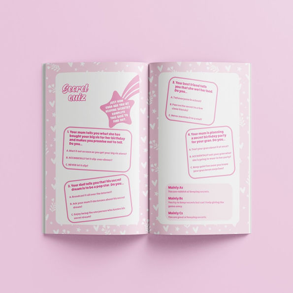 Secret Glitter Stationery Kit