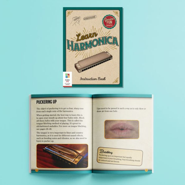 Retro Box Learn Harmonica