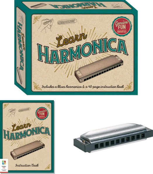 Retro Box Learn Harmonica