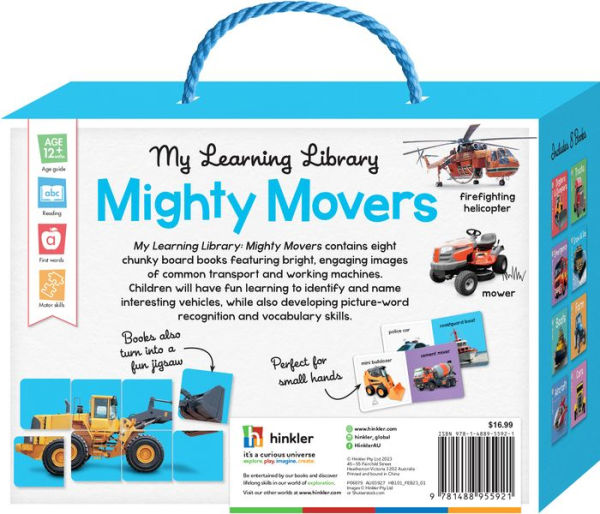 Building Blocks Learning Library Mighty Movers