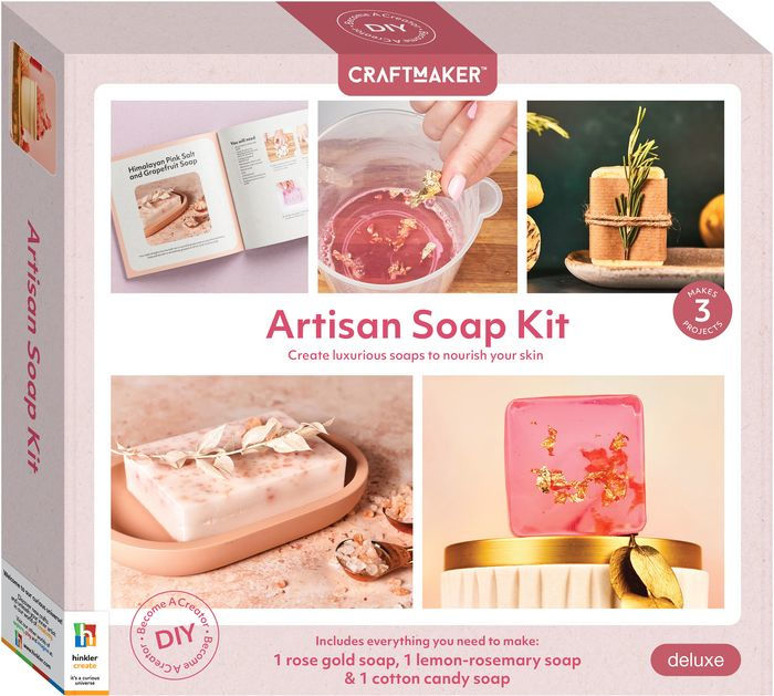 Craft Maker Artisan Soap Kit by Hinkler, Other Format