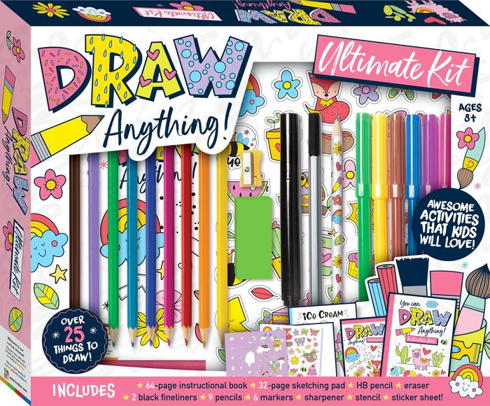 ArtMaker Ultimate Drawing Kit: Unicorns - Kits - Adult Colouring - Adults -  Hinkler