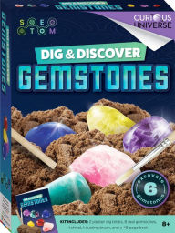 Title: Curious Universe Dig & Discover: Gemstones, Author: Hinkler