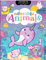 Title: Adorable Animals Coloring Book, Author: Hinkler