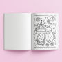 Alternative view 5 of Kawaii Wonderland Coloring Set with Lap Desk