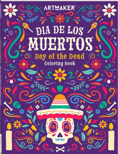 Art Maker Day of the Dead Coloring Book