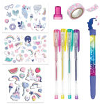 Alternative view 2 of Secret Glitter Stationery Kit