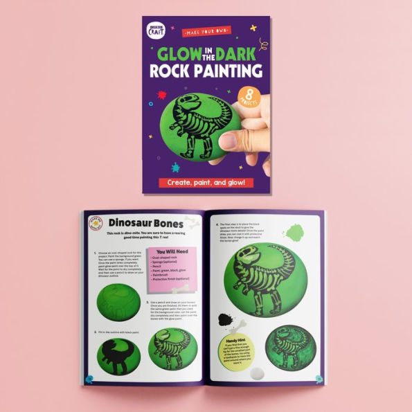 Curious Craft Glow-in-the-Dark Rock Painting