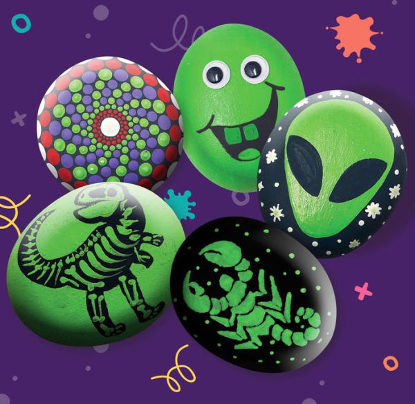 Curious Craft Glow-in-the-Dark Rock Painting