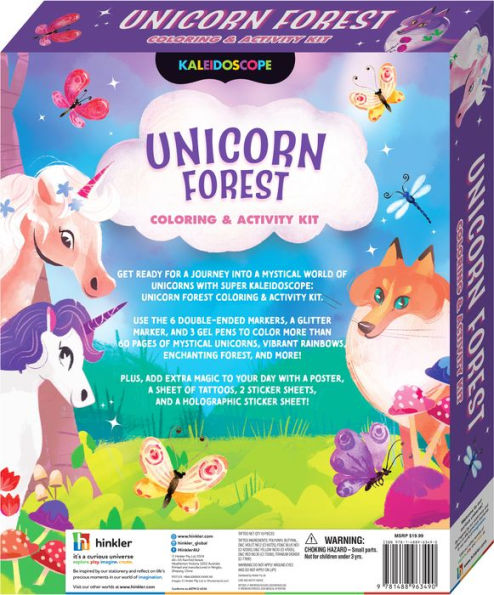 Super Kaleidoscope Kit Unicorn Forest