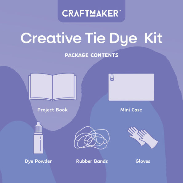 CraftMaker - Tie Dye Kit