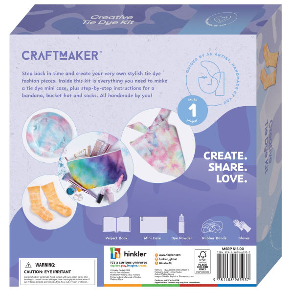 CraftMaker - Tie Dye Kit
