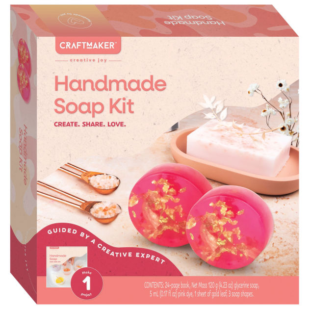 CraftMaker - Handmade Soap Kit by Hinkler, Hardcover | Barnes & Noble®