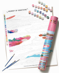 Title: Lake Windermere Paint by Numbers Kit & Canvas - DIY Adult Craft Kit - Artist Designed, Author: Journey of Something