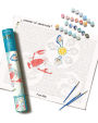 Dining on the Rocks Paint by Numbers Kit & Canvas - DIY Adult Craft Kit - Artist Designed