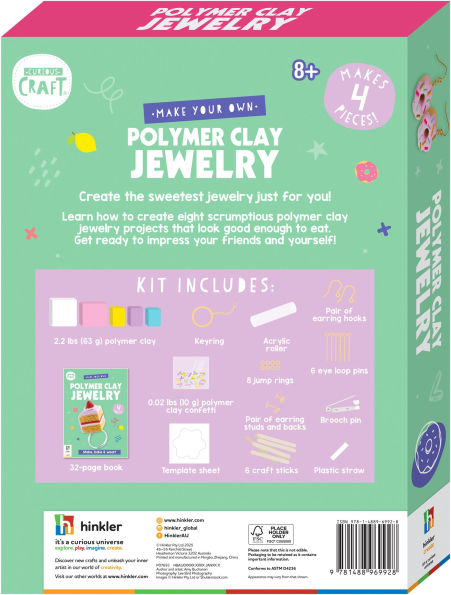 Curious Craft Polymer Clay Jewelry