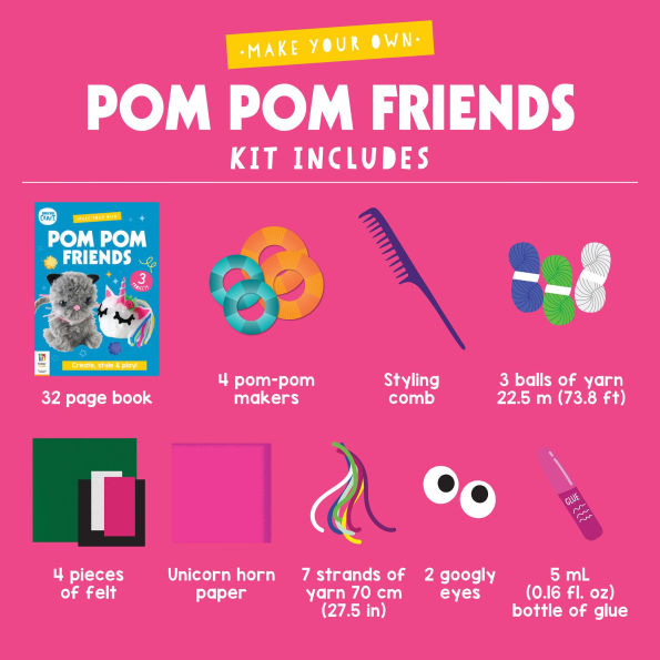 Curious Craft Pom Pom Friends