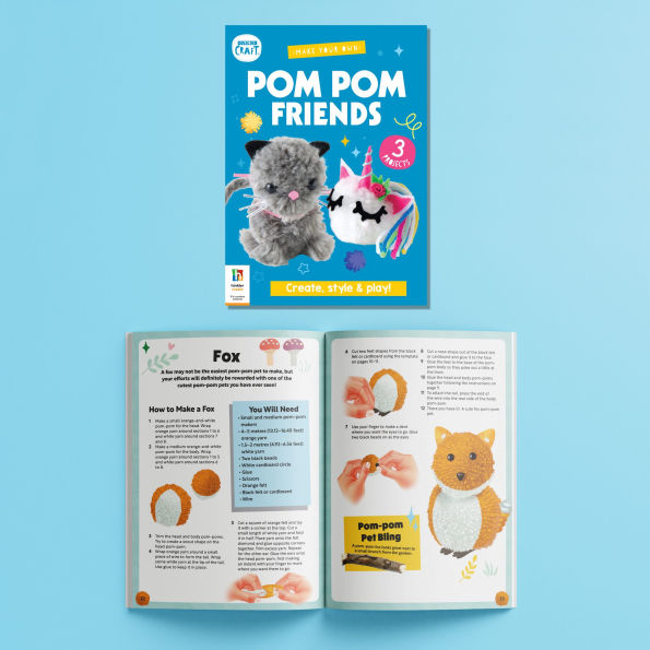Curious Craft Pom Pom Friends