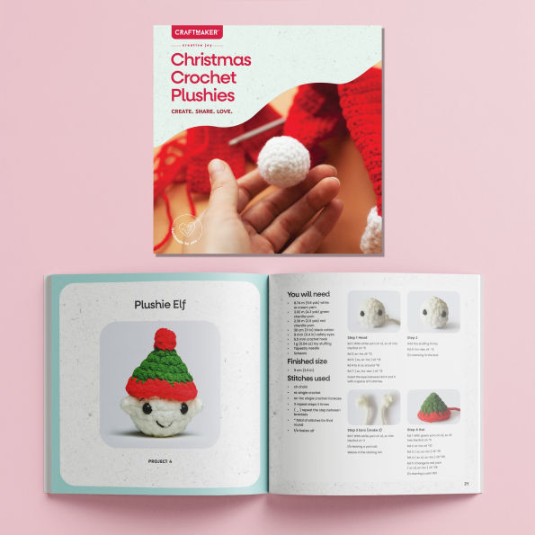Deluxe Christmas Crochet Plushies Kit