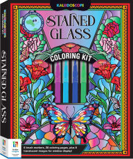 Title: Kaleidoscope Stained Glass Coloring Kit, Author: Hinkler