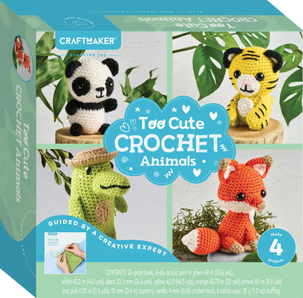 Craft Maker Too Cute Crochet Kit