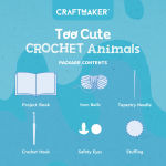 Alternative view 2 of Craft Maker Too Cute Crochet Kit