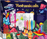 Title: Pop Velvet Botanicals Coloring Kit, Author: Hinkler