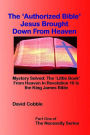 The 'Authorized Bible' Jesus Brought Down From Heaven: