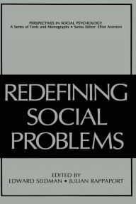 Title: Redefining Social Problems, Author: Edward Seidman