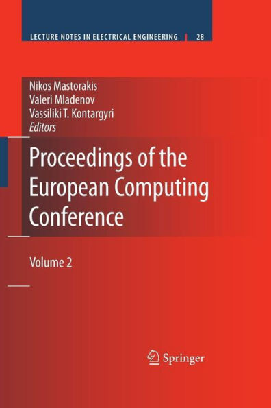 Proceedings of the European Computing Conference: Volume 2