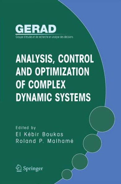 Analysis, Control and Optimization of Complex Dynamic Systems