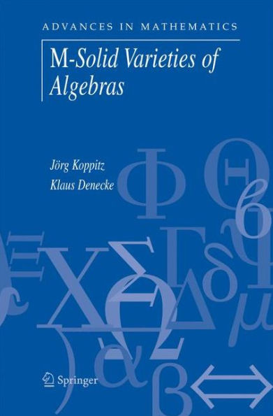 M-Solid Varieties of Algebras