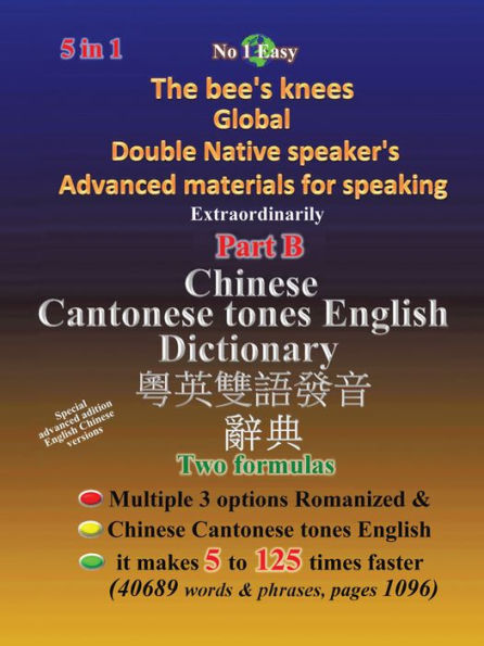 Chinese Cantonese tones English Dictionary