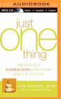 Just One Thing: Developing a Buddha Brain One Simple Practice at a Time