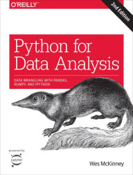 Title: Python for Data Analysis: Data Wrangling with Pandas, NumPy, and IPython, Author: William McKinney
