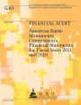 Financial Audit: American Battle Monuments Commission's Financial Statements for Fiscal Years 2011 and 2010