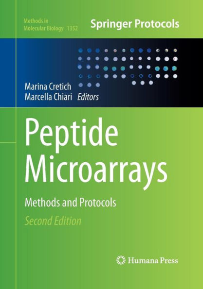 Peptide Microarrays: Methods and Protocols / Edition 2