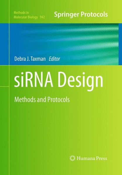 siRNA Design: Methods and Protocols