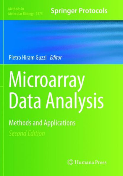 Microarray Data Analysis: Methods and Applications / Edition 2