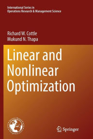 Title: Linear and Nonlinear Optimization, Author: Richard W. Cottle