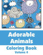 Adorable Animals Coloring Book, Volume 4