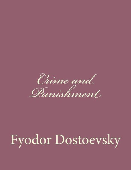 Crime and Punishment