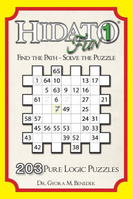 Title: Hidato fun 1: 203 Pure Logic Puzzles, Author: Gyora Benedek