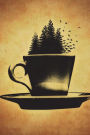 Cool Illustration Journal #2: Cup of Coffee (blank pages): 200 Page Journal