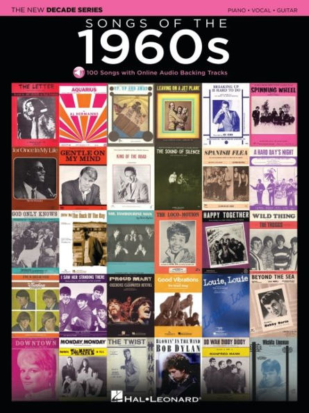 Songs of the 1960s - New Decade Series Book/Online Media