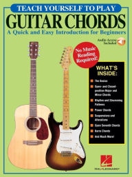 Title: Teach Yourself to Play Guitar Chords - A Quick and Easy Introduction for Beginners (Book/Online Audio), Author: Steve Gorenberg