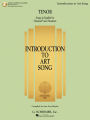 Introduction to Art Song for Tenor: Songs in English for Classical Voice Students