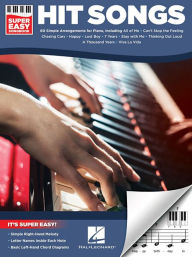 Title: Hit Songs - Super Easy Songbook, Author: Hal Leonard Corp.